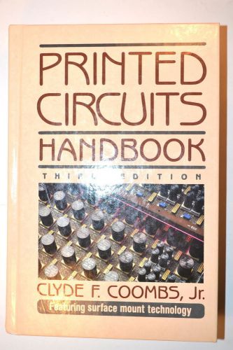 Printed circuits handbook book  by coombs 1988 #rb111 computer test assembly for sale