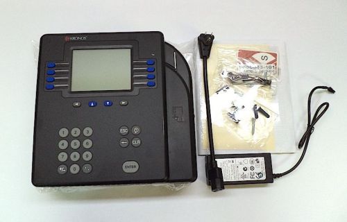 Working Kronos 4500 Digital Time Clock  PN 8602800-501 with AC Adapter