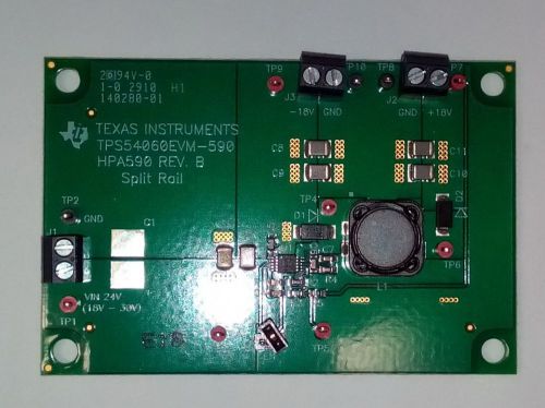 Texas instruments  tps54060evm-590  tps54060, dc/dc, buck, eval module for sale