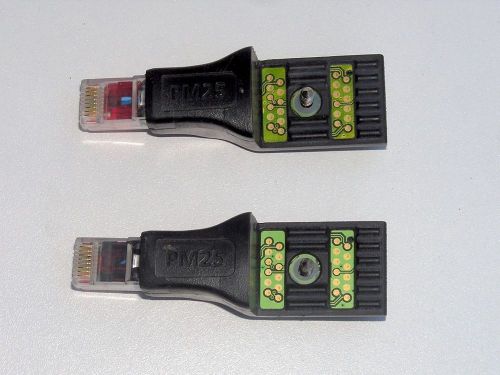 Fluke PM25 Personality Modules for Cat 6 Used With DSP-LIA101 Pre-PM06