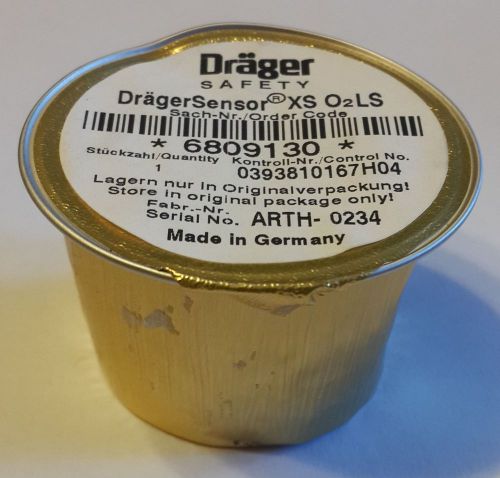 Drager sensor xs o2 6809130 drager x-am 7000, pac iii, pac ex 2, miniwarn for sale