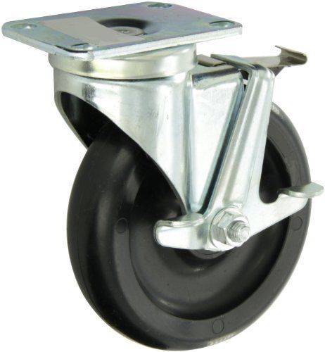 Albion 02 Series 5&#034; Diameter Polypropylene Wheel Light Duty Institutional Swivel