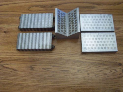 MACHINIST MAGNETIC PARALLELS + V BLOCK, ALUMINUM