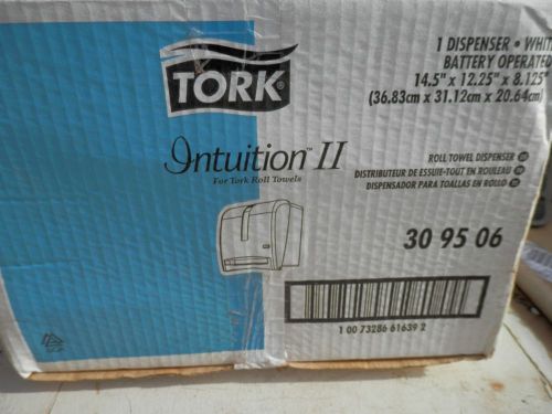 TORK Intuition II White Hand Towel Dispenser  Battery Operated NIB
