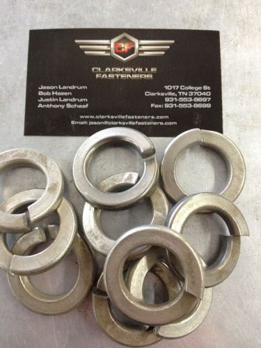 Stainless Steel Medium Split Lock Washers 7/8&#034; Qty 10