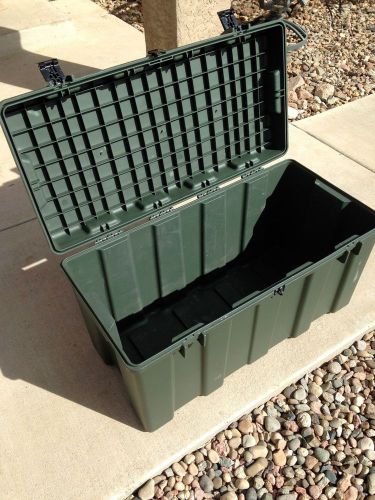 Pelican hardigg tl500i injection molded military trunk locker for sale