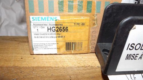 NIB  Siemens HG2656  ISOLATED GROUND KIT  400-600-AMP