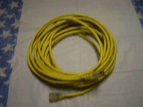 50 Ft 12/3  Heavy Duty Power Extension Cord- Lighted End