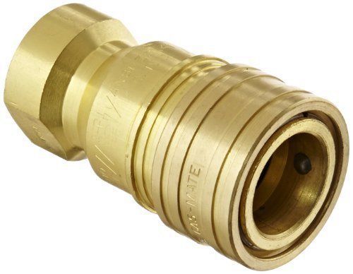 Eaton Hansen 100010 Brass Gas Mate Series  Coupler Socket  3/4&#034; Body size x 3/4&#034;