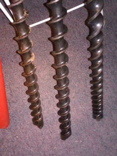 3 HILTI Industrial 22&#034; Concrete DRILL BITS two 1-1/4&#034;, one 1-1/8&#034; From USA