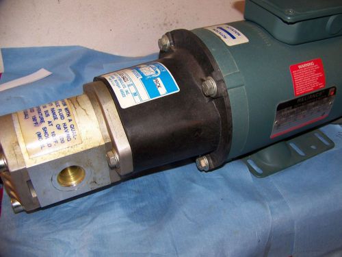 Monarch Hydraulic Pump w/Reliance motor .