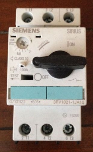 Siemens Sirius 3RV1021-1JA10 - G/101122 - E06