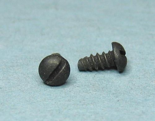 300 - pieces #2 x  3/16&#034; black oxide steel slotted head sheet metal screw for sale
