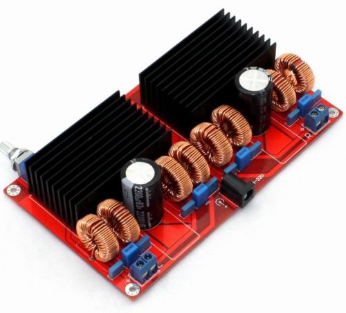 TDA7498 Parallel 2.0 Class D Amplifier work 2*200W 2200UF/35V with 3ohm Speaker