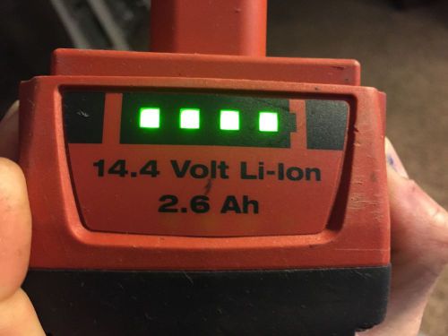 HILTI Lith-ion Battery pack B144/2.6 LI-ION Power Tools Battery 14.4V/2600mAh