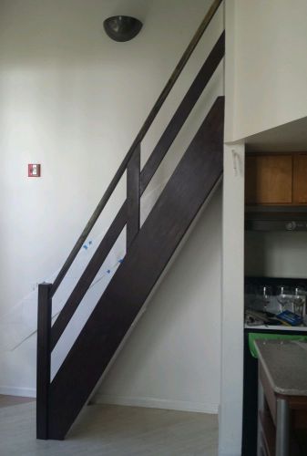 Wood Loft Stairs ready to go 90&#034; x 25&#034; - $495 San Francisco,  Local Only