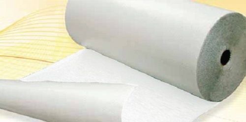 Low-E Reflective White Foam Core Insulation Pipe HVAC Duct Wrap (24&#034;x100&#039;)