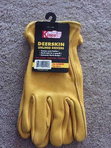 Kinco Deerskin Unlined Gloves