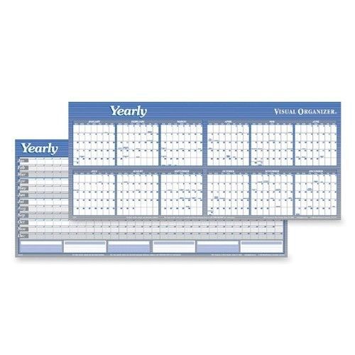 At-A-Glance Horizontal Yearly Erasable Wall Planner
