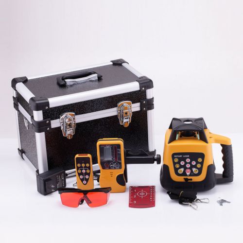 Professional automatic electronic self-leveling rotary laser level 500m + case for sale