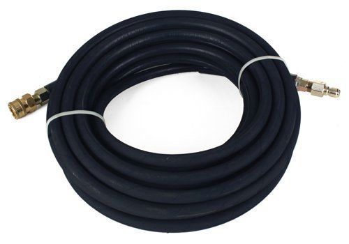 4000 PSI BLACK Wire Braid Pressure Washer Hose 100 w/ Couplers