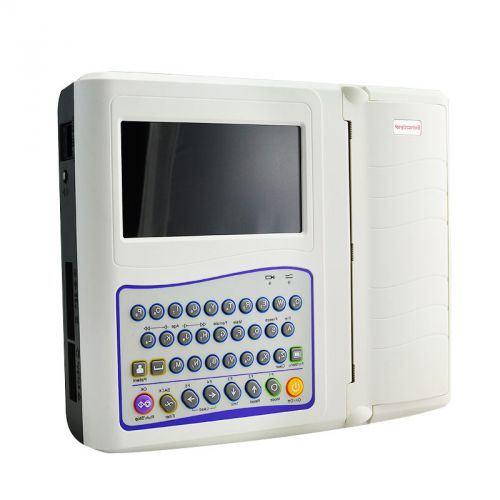 FDA CE Portable Digital 12-channel Electrocardiograph ECG Machine EKG Machine