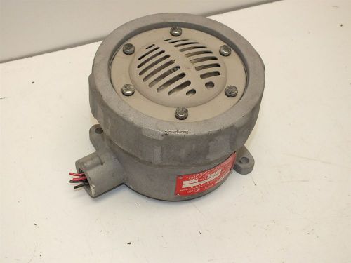 Faraday 4120 audible signal grille horn explosion proof vibrating alarm .35 amps for sale