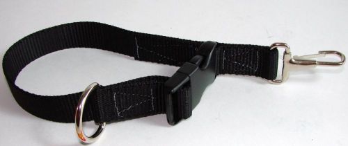 Sav-a-jake firefighter glove strap - quick release clip - black for sale