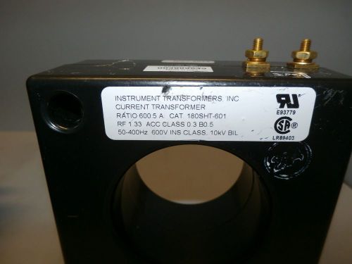 Instrument Transformer Inc. 25Ft - 500 Ratio 50:5A E93779 LR89403 - New