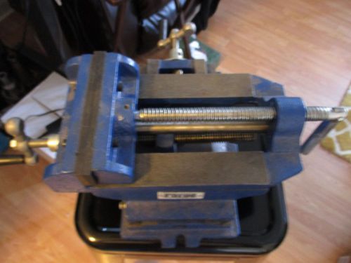 Central Forge 6&#034; Cross Slide Vise machinist toolmakers id. 23