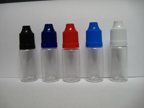 50 + 5 pcs!! 10 ml empty plastic squeezable dropper bottles for sale