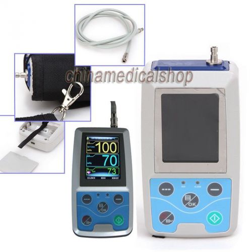 Digital ambulatory blood pressure monitor + software 24h nibp holter us seller for sale