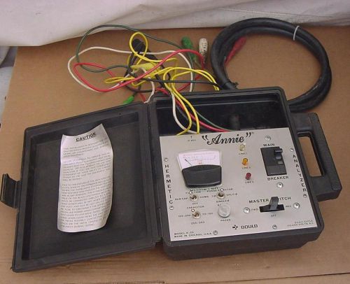 GOULD &#034;ANNIE&#034;- MODEL A-20 -  HERMETIC COMPONENT  ANALYZER - W/ CABLES