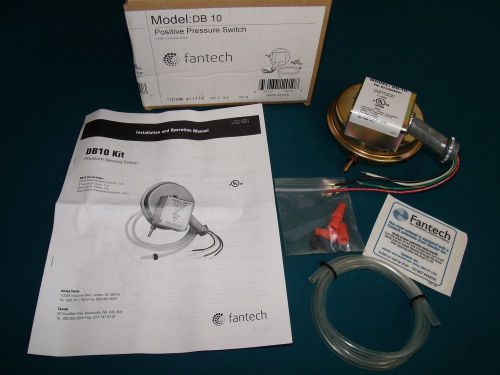 Fantech db-10 pressure switch kit for dryer for sale