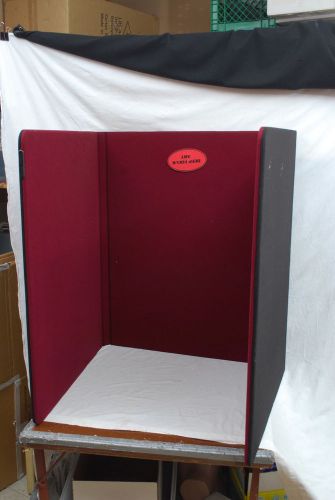 Radius Portable Panel Systems FS2835-3p 3-Panel Tabletop Trade Show Display Mint