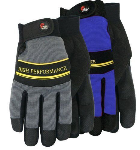 Midwest Gloves and Gear HP305P02-L-AZ-6 High Performance Synthetic Leather Work