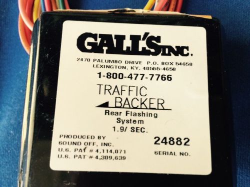 GALL&#039;S TRAFFIC BACKER - REAR FLASHER SYSTEM - NEW