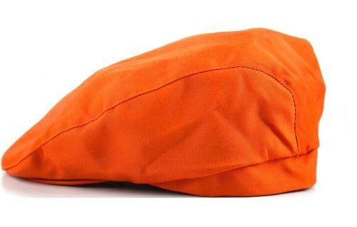 The Cafe Attendant Hat Men&#039;s and Women&#039;s Orange Chef Beret Hat ,Free Shipping