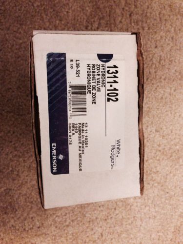 White rodgers 1311-102 zone valve - 3/4&#034; sweat 3 wire new l39-521 for sale