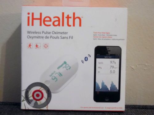 BRAND NEW iHealth Wireless Pulse Oximeter PO3 for Apple iSO FREE EXP SHIPPING !!
