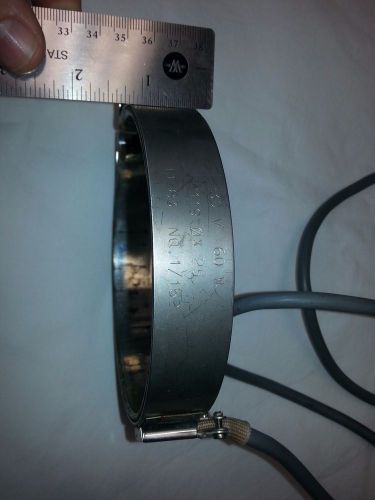 Turbo Heater Band, 230 Volts, 60 Watts, 119mm Diameter x 25mm (4.66&#034; Dia x 1.0&#034;)