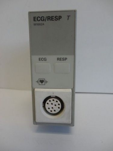 HP ECG/RESP T Module Model M1002A Hewlett Packard Used