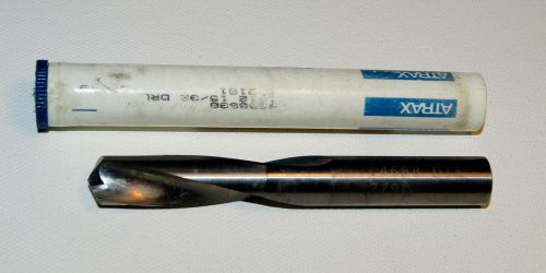 Atrax - Solid Carbide Screw Machine Length Drill Bits Size: 0.4688 15/32