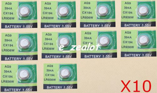 10PCS LR936-394/SR936 Batteries coin batteries watch batteries Perfect