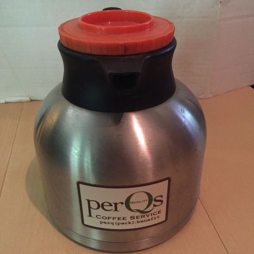 Perqs COFFEE PRO Thermal CARAFE  COMMERCIAL STAINLESS STEEL RESTAURANT