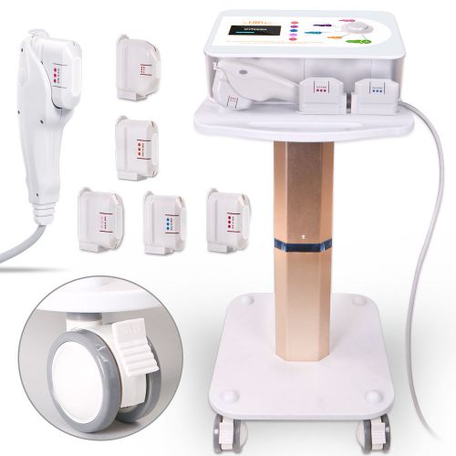 Hifu machine high intensity focused ultrasound face lifting beauty+trolley cart for sale