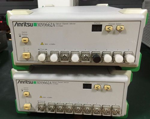 Anritsu MN9662A 8-CH Optical Channel Selector