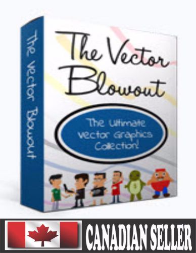 The vector blowout 1400+ vector graphics in over 50 categories! for sale