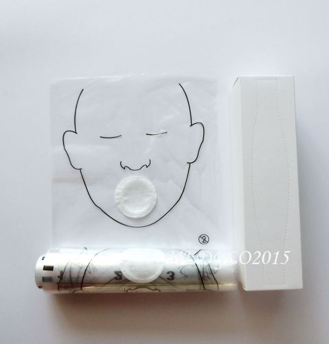 50 rolls 36pcs/roll cpr mask cpr face shield roll disposable for cpr training for sale