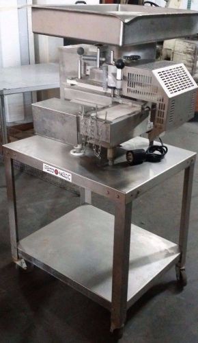 PATTY-O-MATIC PATTY MAKER - MODEL # 330A - WITH ROLLING CART - USED - TESTED